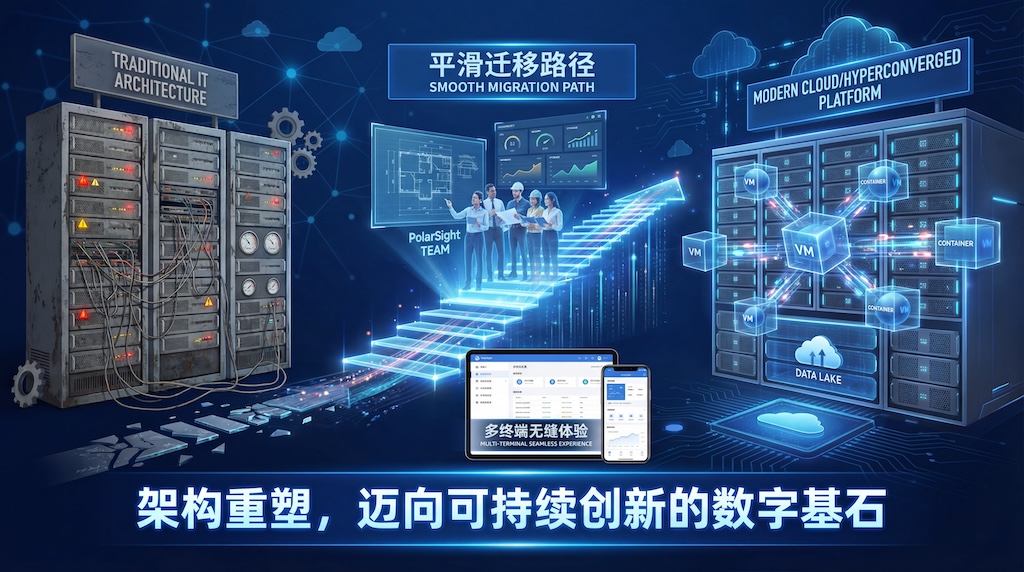 IT架构现代化升级架构图